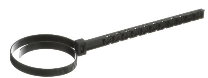 Oatey® 26 In. Universal Dwv Pipe Hanger In Black