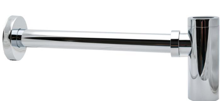 Dearborn 1-1/4 In. Solid Brass Bottle Trap